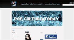 Desktop Screenshot of popculturetoday.us